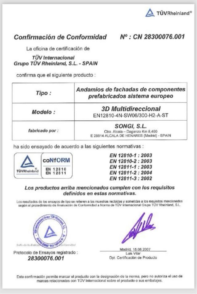 Andamino Modular Multidireccional Songi