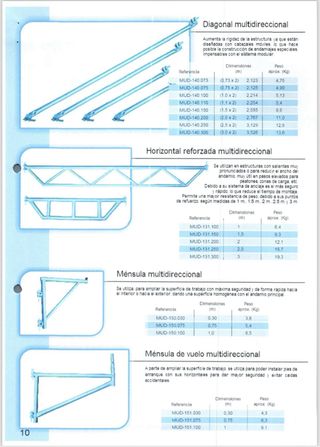 Andamino Modular Multidireccional Songi