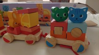 Trenino di legno Djeco da 18mesi