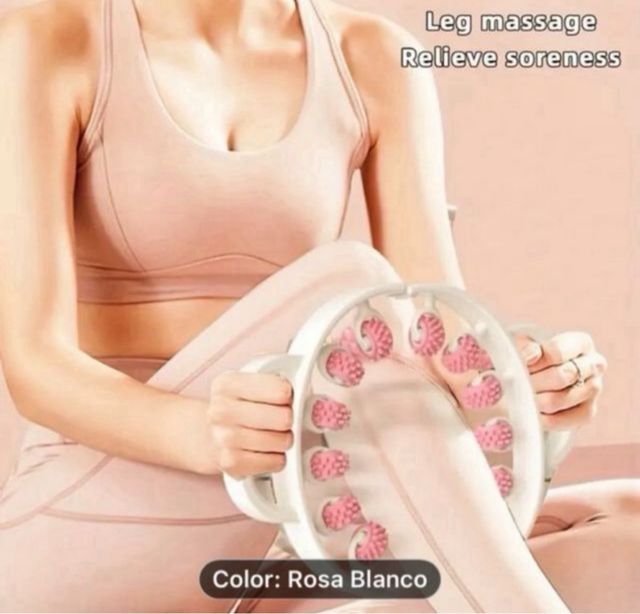 RODILLO CON ABRAZADERA PARA MASAJE PIERNAS