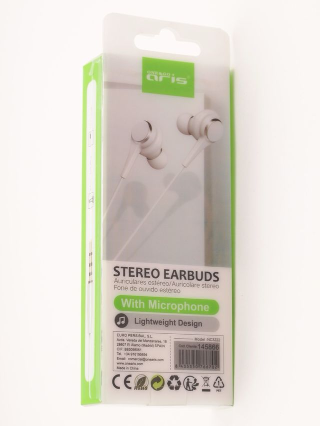 Auricular estereo con micro