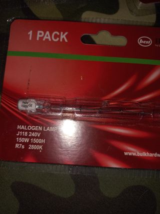 Lampadina alogena set