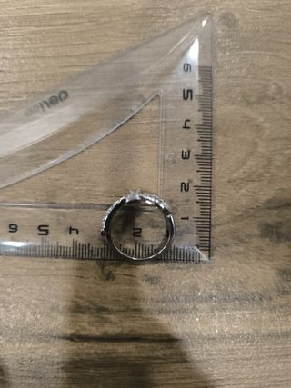 Anillo plata cruz egipcia