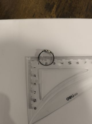 Anillo plata cruz egipcia