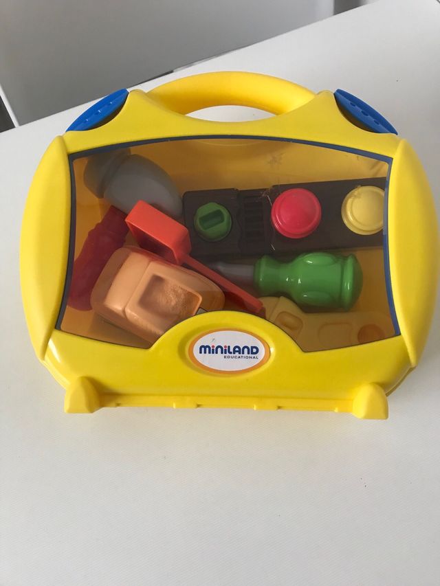 maletin de herramientas miniland de baby rico