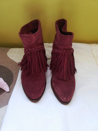 Botas piel 36 