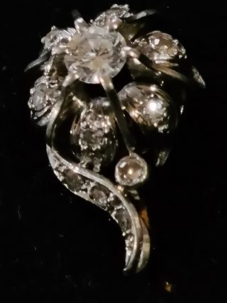 Pendientes de diamantes