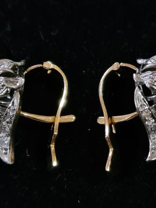 Pendientes de diamantes