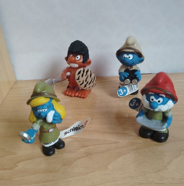 Pitufos selváticos, de Schleich