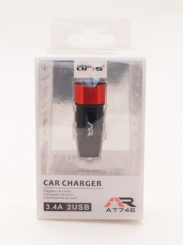 Cargador coche Usb