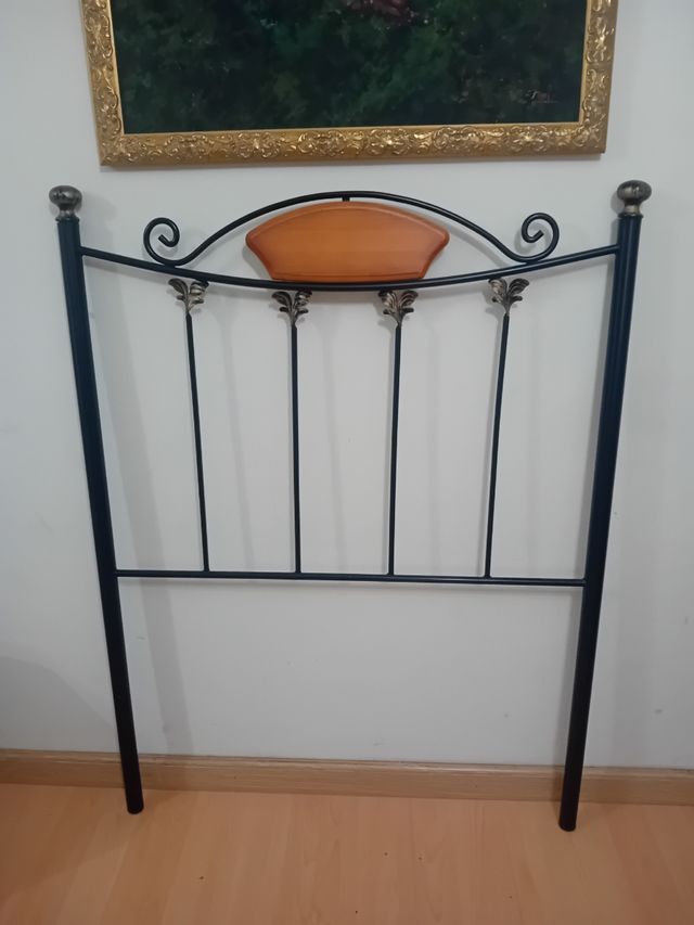Cabecero de cama de 90 de forja