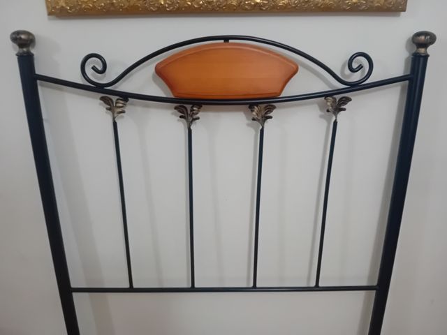 Cabecero de cama de 90 de forja
