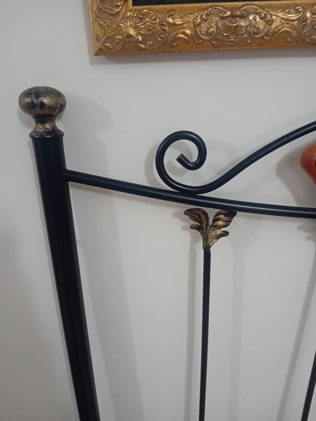 Cabecero de cama de 90 de forja