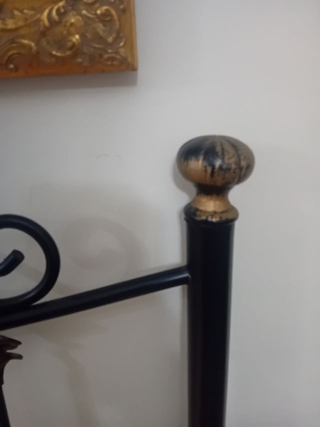 Cabecero de cama de 90 de forja