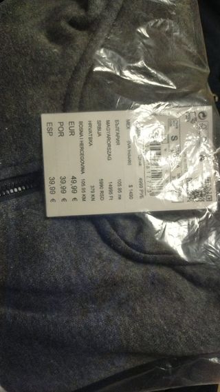 Sudadera Springfield sin estrenar