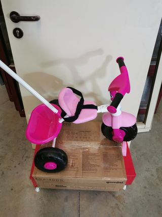 FEBER Baby Trike Pink, Triciclo Niña