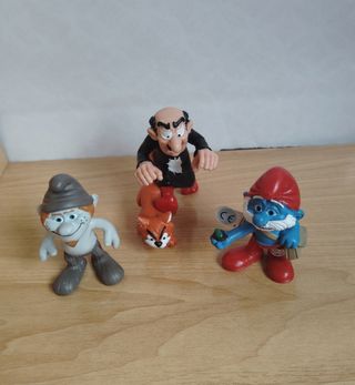 Pitufos variados de Schleich.