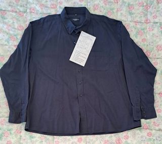 Camisa Talla Grande 916-AZUL-ML