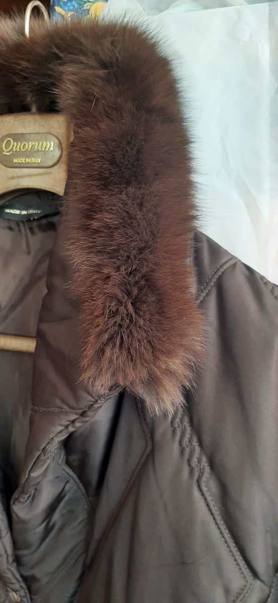 Cappotto donna Made in Italy imbottito mai usato