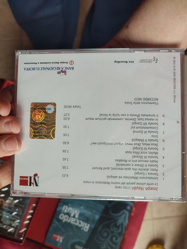 Cofanetto CD e libro Riccardo Muti