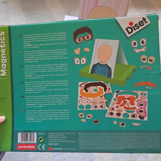 Puzzle magnético de expresiones Diset