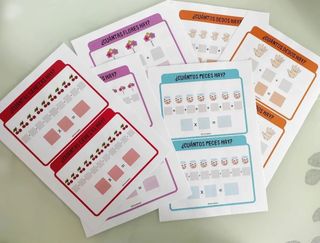 Láminas para multiplicar