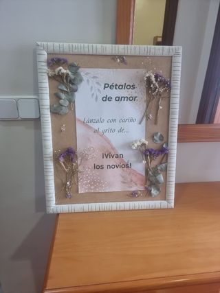 Cuadro para boda 40×50