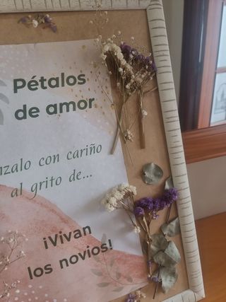 Cuadro para boda 40×50