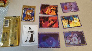 Aladdin trading cards lote