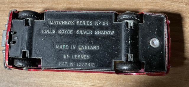 Matchbox series Rolls Royce Silver Shadow nº 24