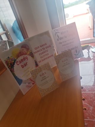 Cuadro para fiesta boda