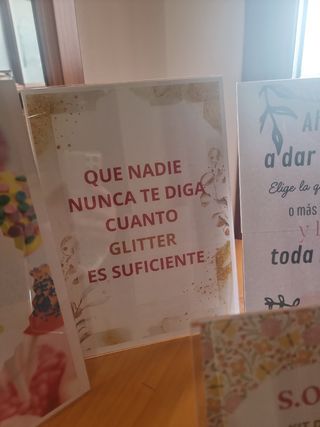 Cuadro para fiesta boda