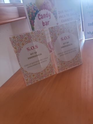 Cuadro para fiesta boda