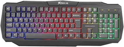 Pack Teclado, Mouse, Audifono, Mousepad Xtrikeme