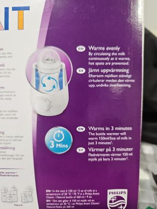 CALIENTABIBERONES PHILIPS AVENT