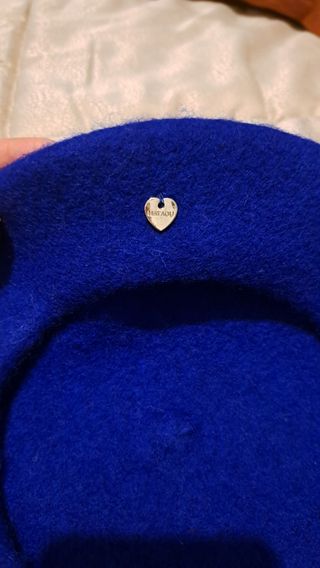 Cappello basco blu elettrico Nuovo 