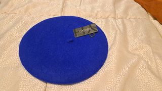 Cappello basco blu elettrico Nuovo 