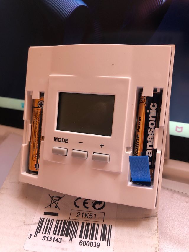 Termostato ambiente digital