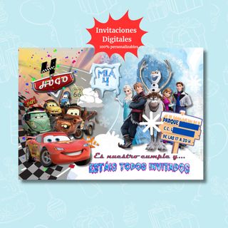 Invitaciones digitales para cumpleaños 