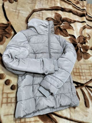 Anorak chica L color beig