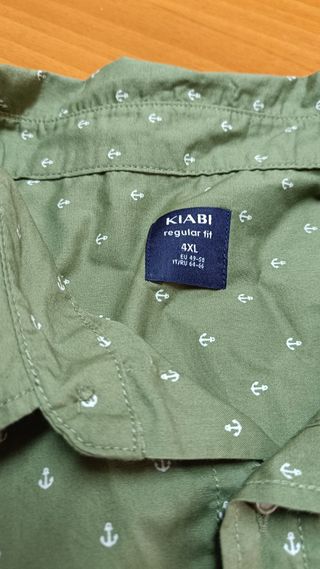 Camisa talla grande 4XL