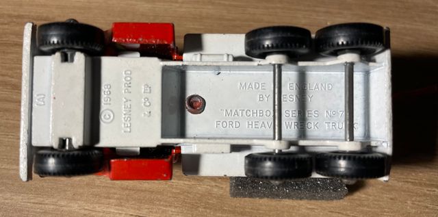 Matchbox Ford heavy wreck truck ESSO n 7