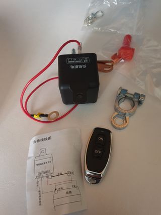 Grifo corta bateria con mando 