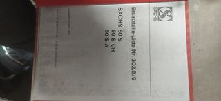 Copia catalogo ricambi Sachs 50 5 marce