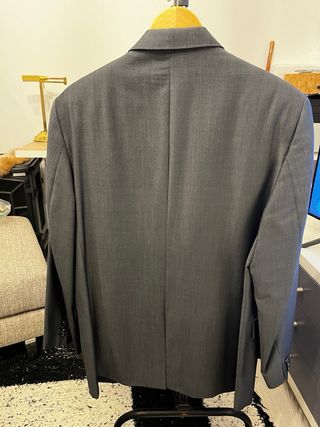 Chaqueta de traje gris oscuro Peter Murray