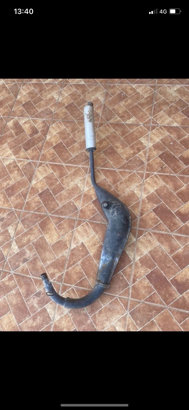 tubo de escape rieju rs2