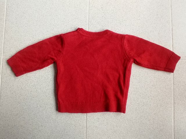 Jersey Navidad bebé 3 meses. Tex. 1 solo uso.