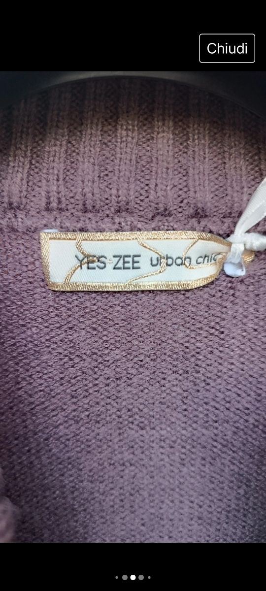 Maglione donna marrone