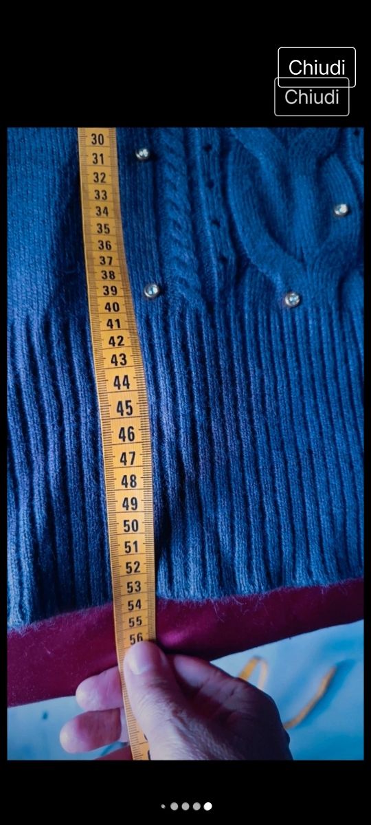 Maglione donna marrone