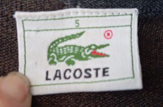 Jersey Lacoste 100% pura lana virgen
